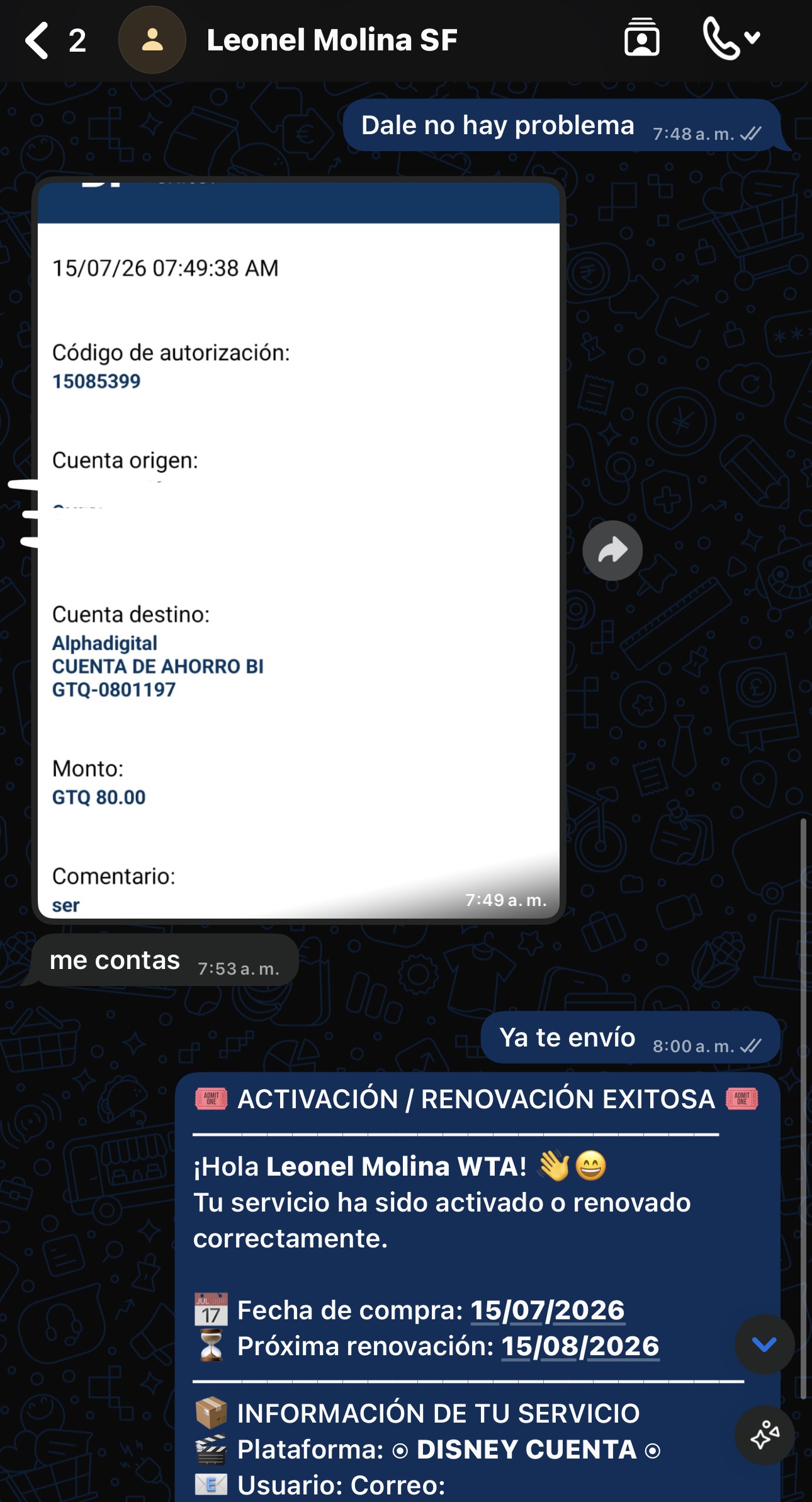 Disney cuenta